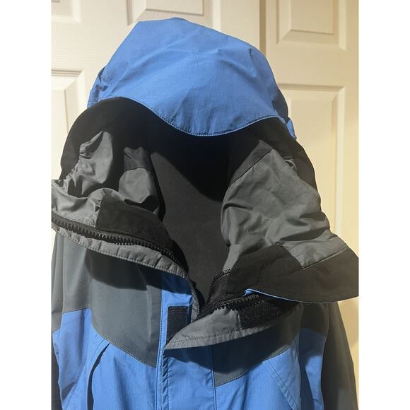 Marmot Blue/Gray Gortex Shell Jacket Size Men’s Small - Picture 2 of 16